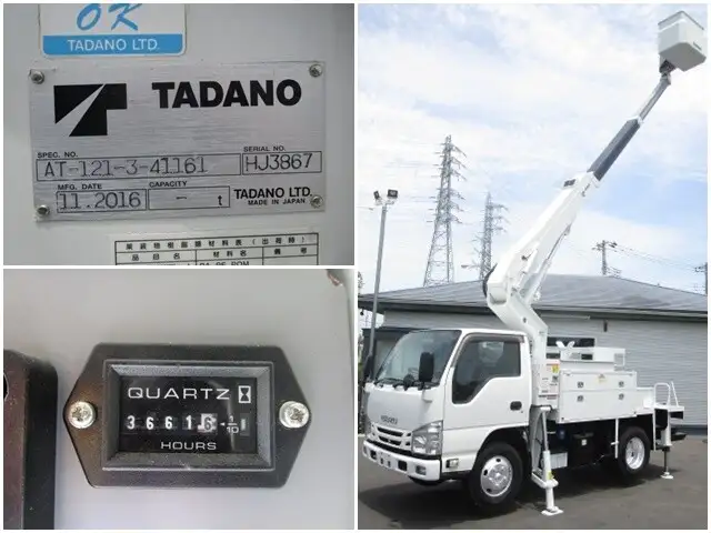いすゞ エルフ 小型 高所・建柱車 高所作業車 TPG-NKR85ANの中古トラック画像10