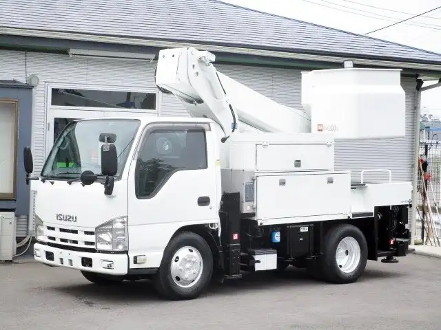 いすゞ エルフ 小型 高所・建柱車 高所作業車 SKG-NKR85AN の中古トラック【車両No.149767】