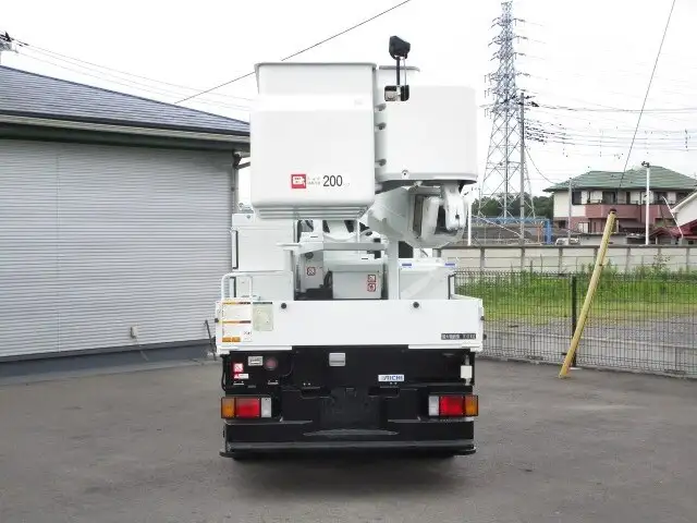 いすゞ エルフ 小型 高所・建柱車 高所作業車 SKG-NKR85ANの中古トラック画像7