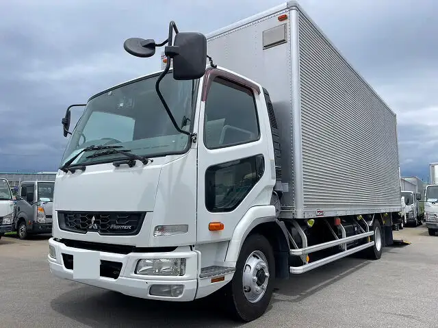 三菱 ファイター 中型/増トン アルミバン パワーゲート エアサスの中古トラック画像1