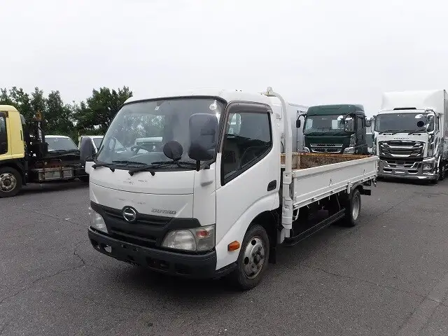 日野 デュトロ 小型 平ボディ TKG-XZC655M H25の中古トラック画像1