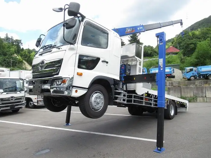 日野 レンジャー 中型/増トン 車両重機運搬 ラジコン フックインの中古トラック画像1