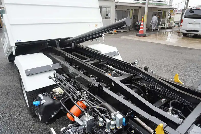 三菱 キャンター 小型 ダンプ ローダー 強化の中古トラック画像13