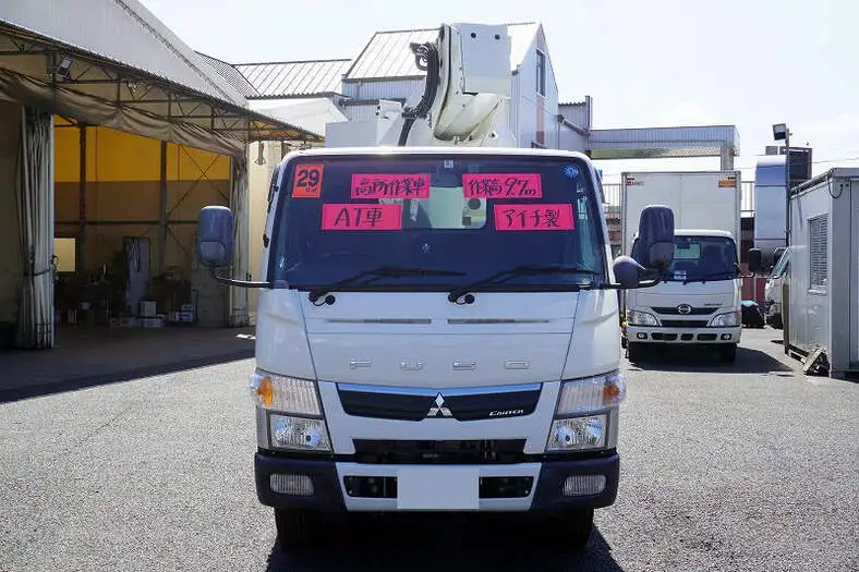 三菱 キャンター 小型 高所・建柱車 高所作業車 電工仕様の中古トラック画像3