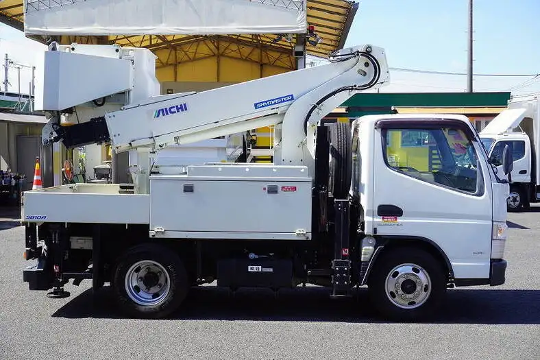 三菱 キャンター 小型 高所・建柱車 高所作業車 電工仕様の中古トラック画像4