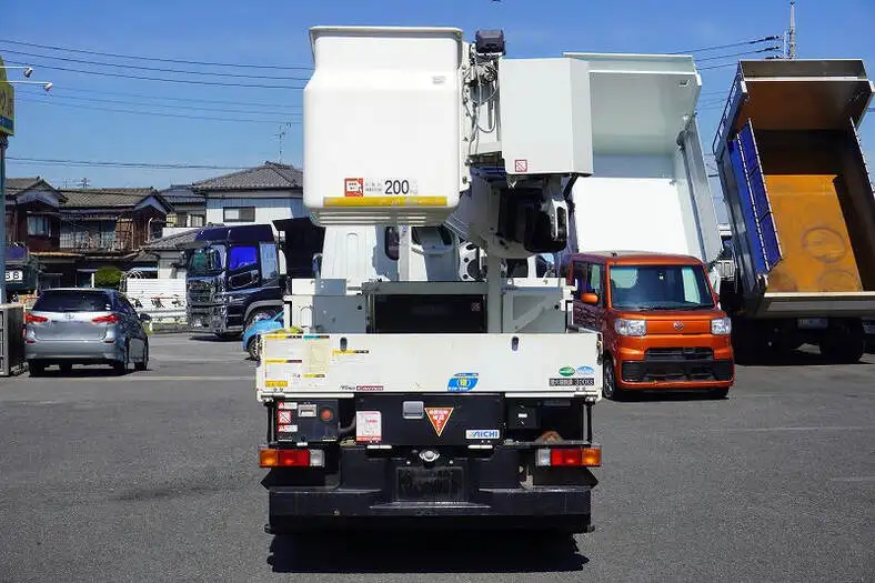 三菱 キャンター 小型 高所・建柱車 高所作業車 電工仕様の中古トラック画像5