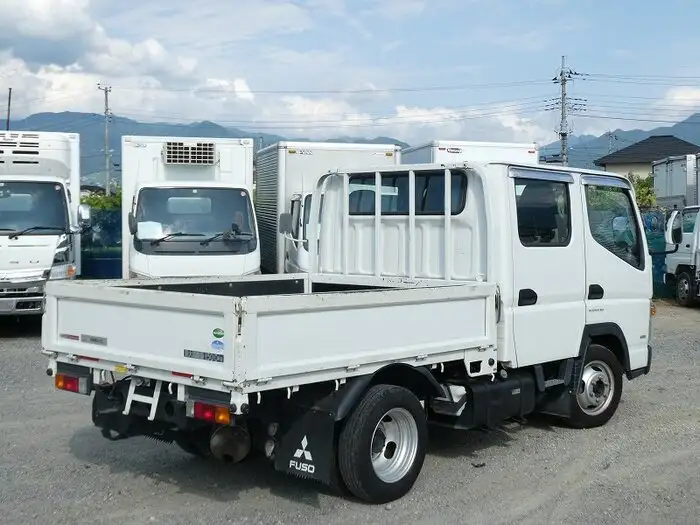 三菱 キャンター 小型 平ボディ Wキャブ TPG-FBA00の中古トラック画像5