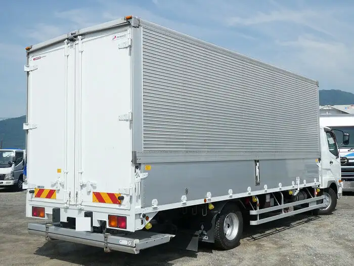 三菱 ファイター 中型/増トン ウイング パワーゲート 床鉄板の中古トラック画像2