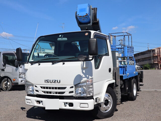 いすゞ エルフ 小型 高所・建柱車 高所作業車 TPG-NKR85N
