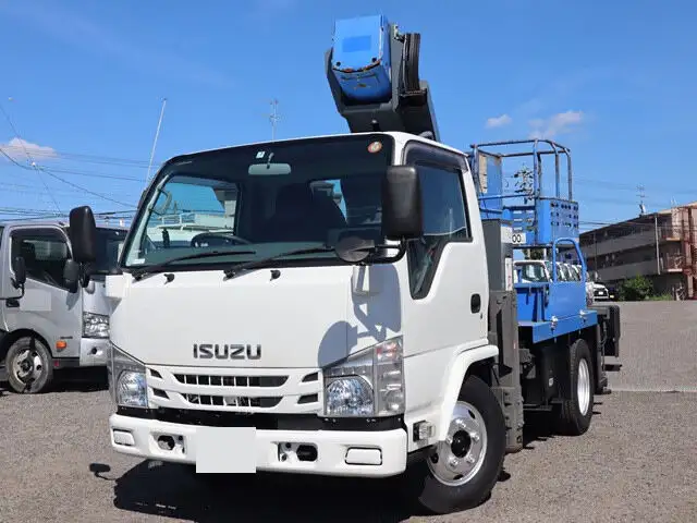 いすゞ エルフ 小型 高所・建柱車 高所作業車 TPG-NKR85Nの中古トラック画像1