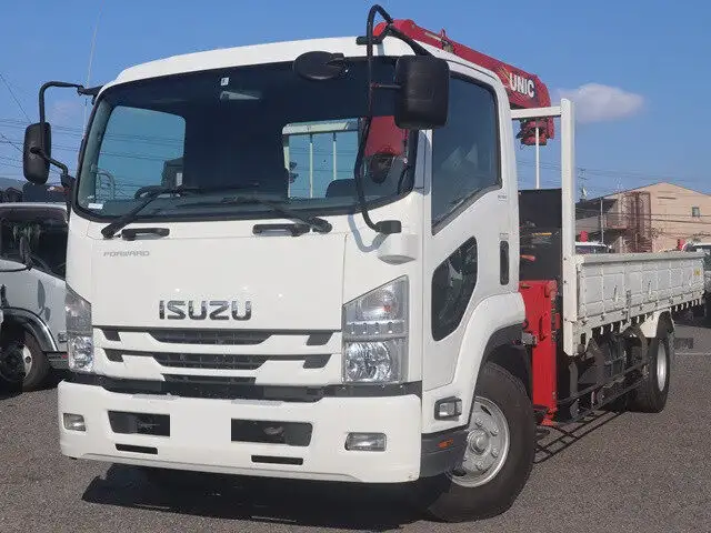 いすゞ フォワード 中型/増トン クレーン付 4段 ラジコンの中古トラック画像1