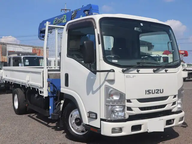 いすゞ エルフ 小型 クレーン付 4段 ラジコンの中古トラック画像2