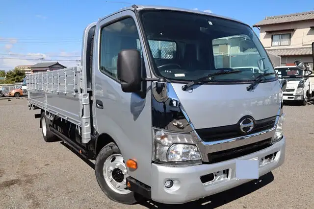 日野 デュトロ 小型 平ボディ 床鉄板 TKG-XZU722Mの中古トラック画像2