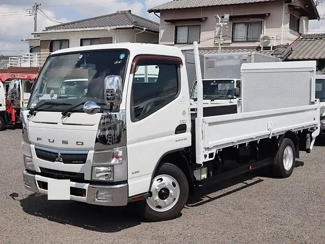 三菱 キャンター 小型 平ボディ パワーゲート TPG-FEA50の中古トラック画像1