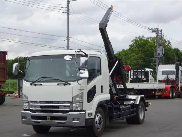 いすゞ フォワード 中型/増トン アームロール ツインホイスト PDG-FTR34S2の中古トラック画像1