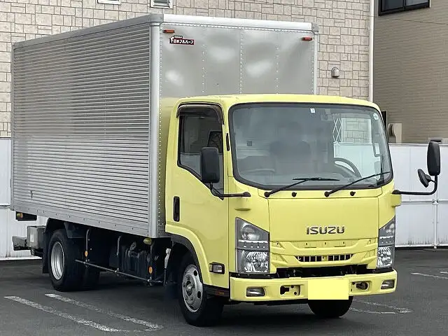 いすゞ エルフ 小型 アルミバン パワーゲート TRG-NMR85ANの中古トラック画像2