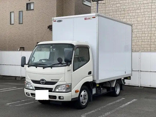 日野 デュトロ 小型 アルミバン TKG-XZC605M H27の中古トラック画像1