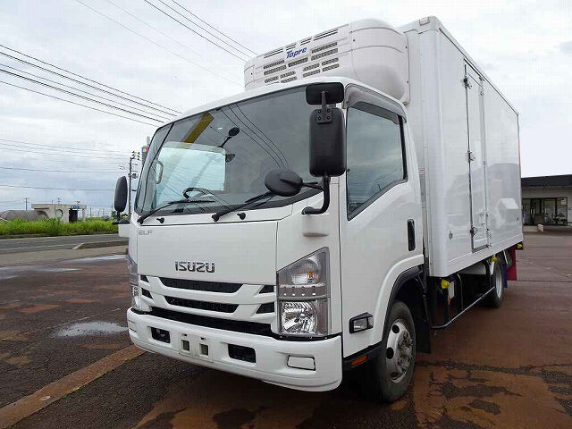 いすゞ エルフ 小型 冷凍冷蔵 ワイドロング TKG-NPS85AN