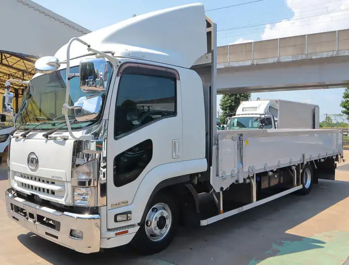 日産UD コンドル 中型/増トン 平ボディ アルミブロック エアサスの中古トラック画像1