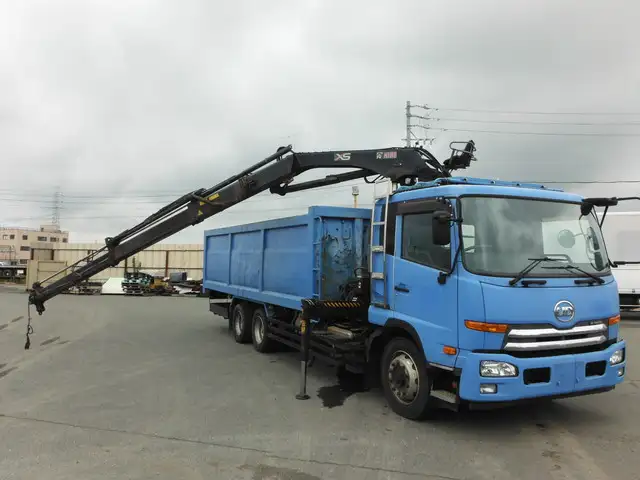 日産UD コンドル 中型/増トン クレーン付 ヒアブ ベッドの中古トラック画像4