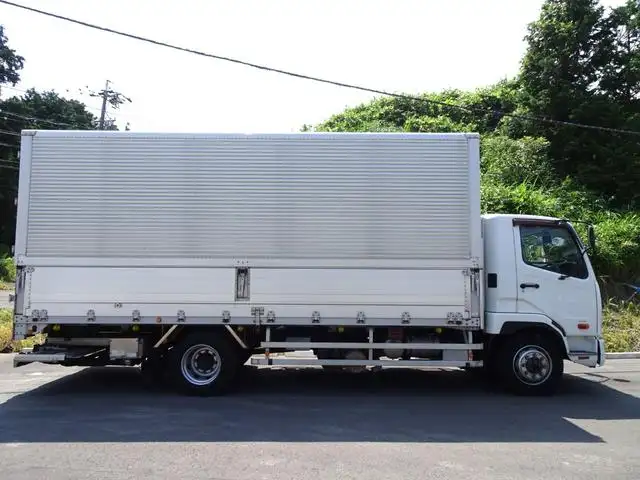 三菱 ファイター 中型/増トン ウイング パワーゲート 床鉄板の中古トラック画像2