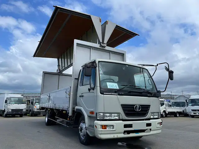 日産UD コンドル 中型/増トン ウイング エアサス BDG-MK36Dの中古トラック画像11