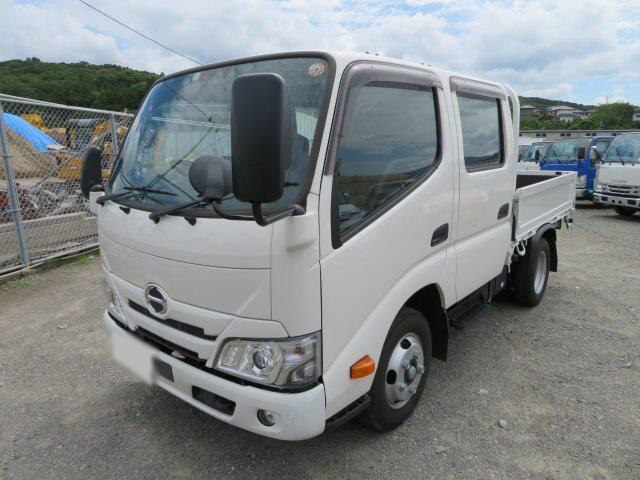 日野 デュトロ 小型 平ボディ Wキャブ(ダブルキャブ) 2RG-XZU605M｜画像1