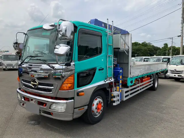 日野 レンジャー 中型/増トン クレーン付 アルミブロック 4段の中古トラック画像1