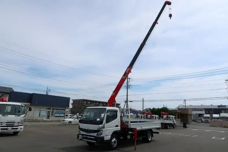 三菱 キャンター 小型 クレーン付 4段 ラジコンの中古トラック画像3