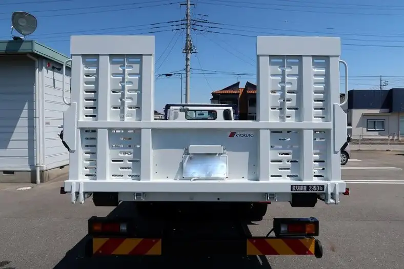三菱 キャンター 小型 車両重機運搬 ラジコン ウインチの中古トラック画像5