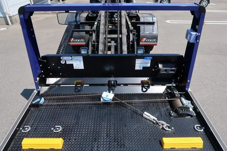 三菱 キャンター 小型 車両重機運搬 ラジコン ウインチの中古トラック画像7