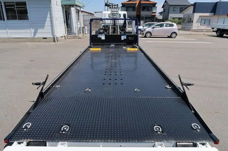 三菱 キャンター 小型 車両重機運搬 ラジコン ウインチの中古トラック画像8