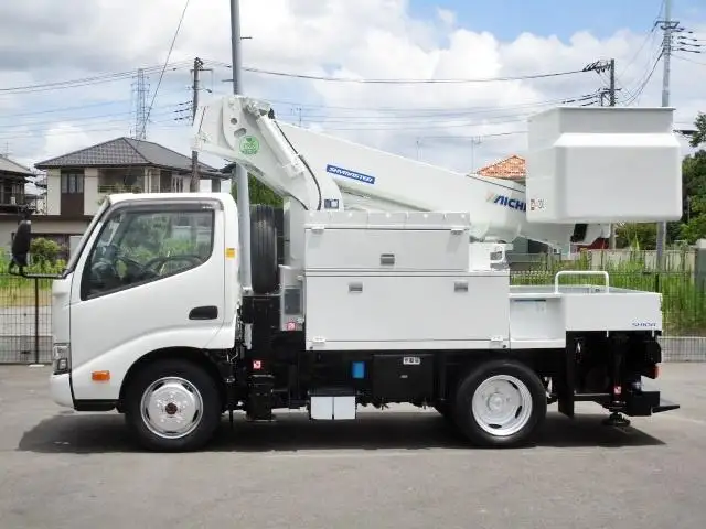 日野 デュトロ 小型 高所・建柱車 高所作業車 TKG-XZU675Mの中古トラック画像8