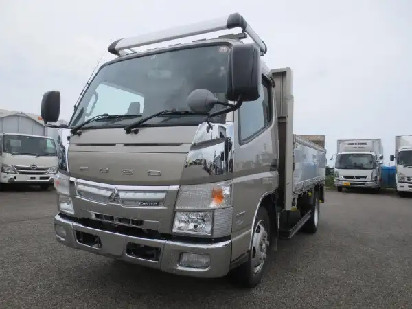 三菱 キャンター 小型 平ボディ パワーゲート 床鉄板 の中古トラック【車両No.150095】