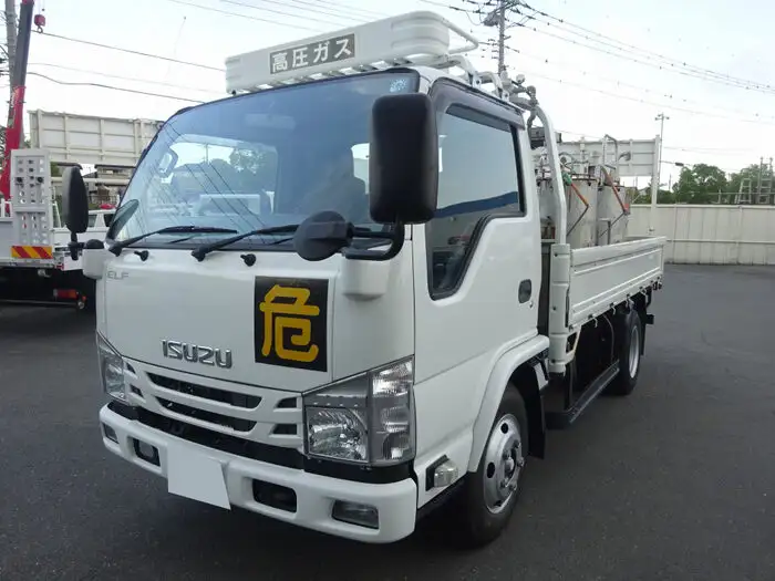 いすゞ エルフ 小型 タンク車 高圧洗浄車 TRG-NKR85Rの中古トラック画像1