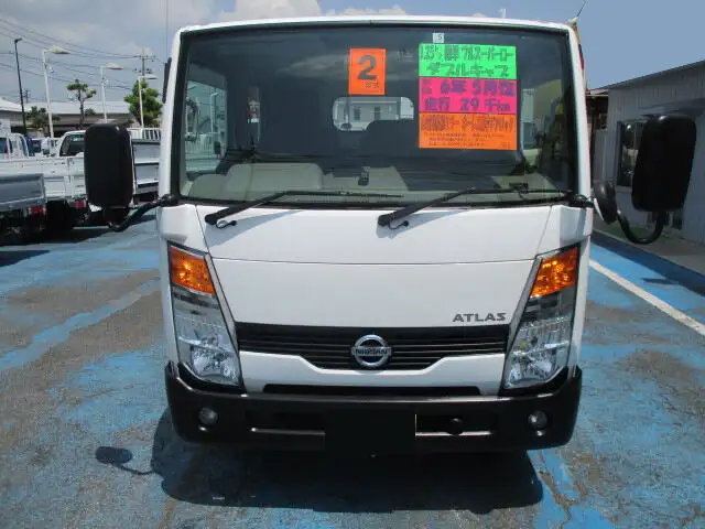 日産 アトラス 小型 平ボディ Wキャブ CBF-SQ2F24の中古トラック画像2