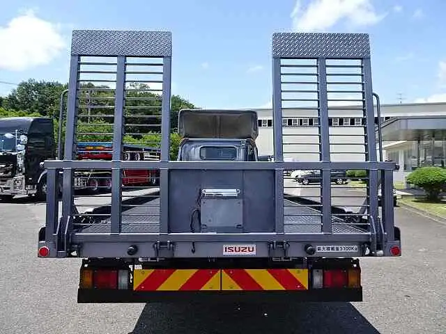いすゞ エルフ 小型 車両重機運搬 キャリアカー TPG-NPR85AN の