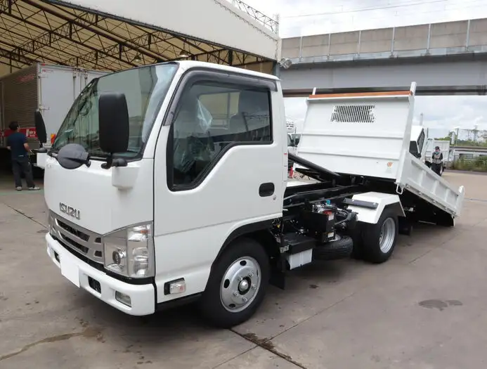 いすゞ エルフ 小型 ダンプ ローダー 2RG-NKR88ANの中古トラック画像1