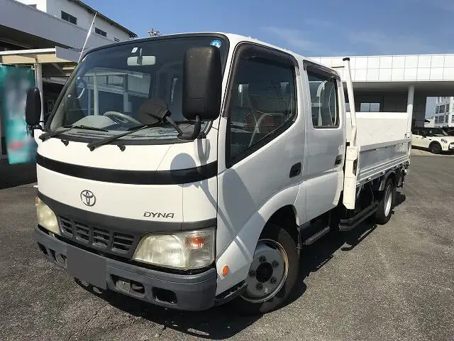 トヨタ ダイナ 小型 平ボディ Wキャブ パワーゲート の中古トラック【車両No.150038】