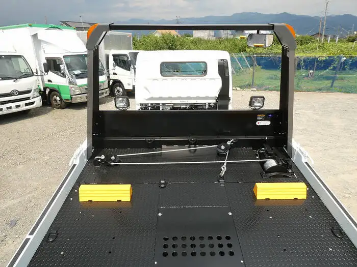 三菱 キャンター 小型 車両重機運搬 ラジコン ウインチの中古トラック画像7