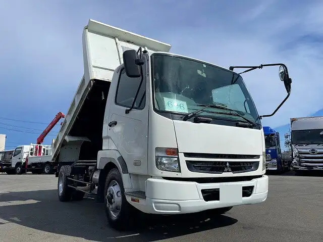 三菱 ファイター 中型/増トン ダンプ 強化 PDG-FK71Dの中古トラック画像8