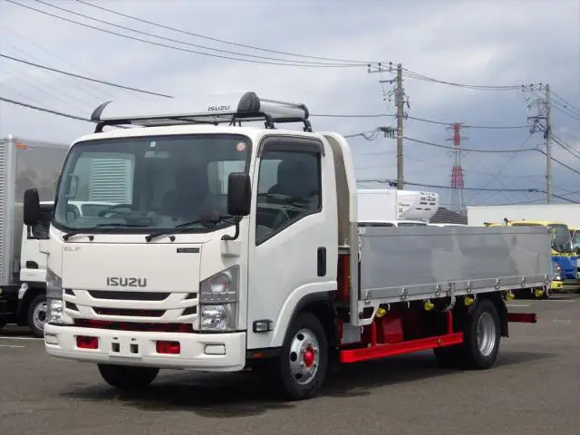 いすゞ エルフ 小型 平ボディ アルミブロック 2RG-NPR88ARの中古トラック画像1