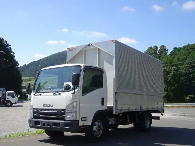 いすゞ エルフ 小型 ウイング TKG-NPR85YN H27の中古トラック画像1