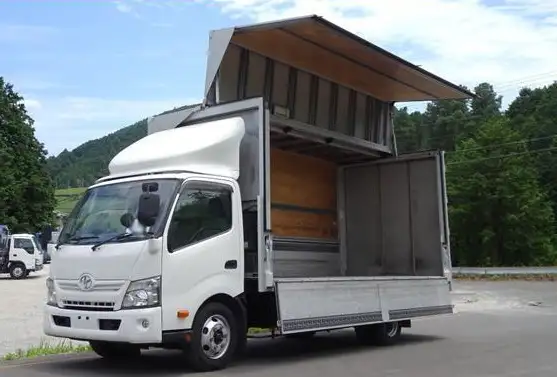 トヨタ ダイナ 小型 ウイング 3枚観音 TDG-XZU720の中古トラック画像1