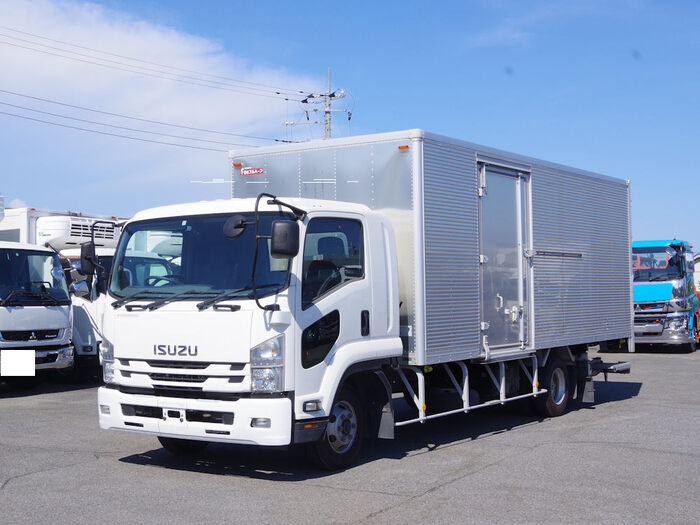 いすゞ フォワード 中型/増トン アルミバン ワイド TKG-FRR90S2