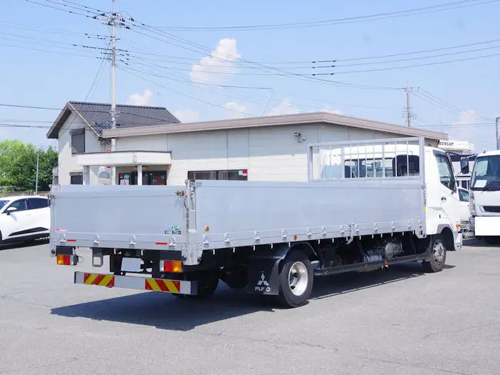 三菱 ファイター 中型/増トン 平ボディ アルミブロック ベッドの中古トラック画像3