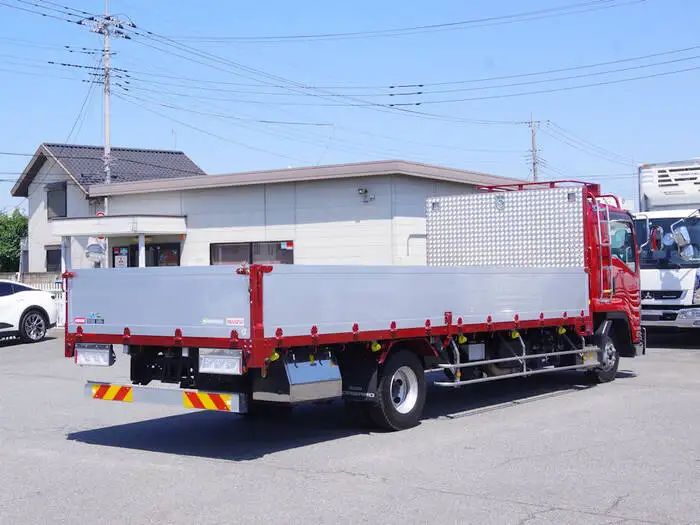 いすゞ フォワード 中型/増トン 平ボディ アルミブロック 2RG-FRR90S2の中古トラック画像3