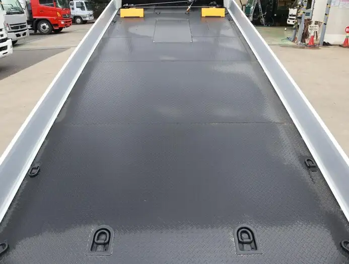 三菱 キャンター 小型 車両重機運搬 ラジコン ウインチの中古トラック画像6