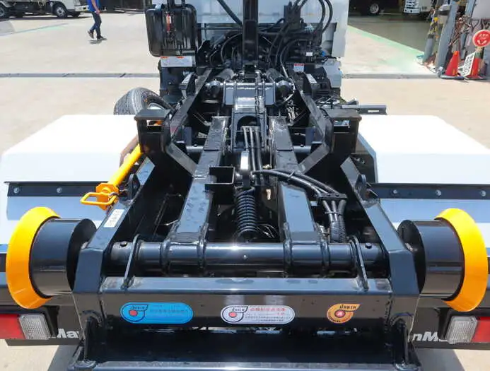 三菱 キャンター 小型 アームロール ツインホイスト 2RG-FBAV0の中古トラック画像3