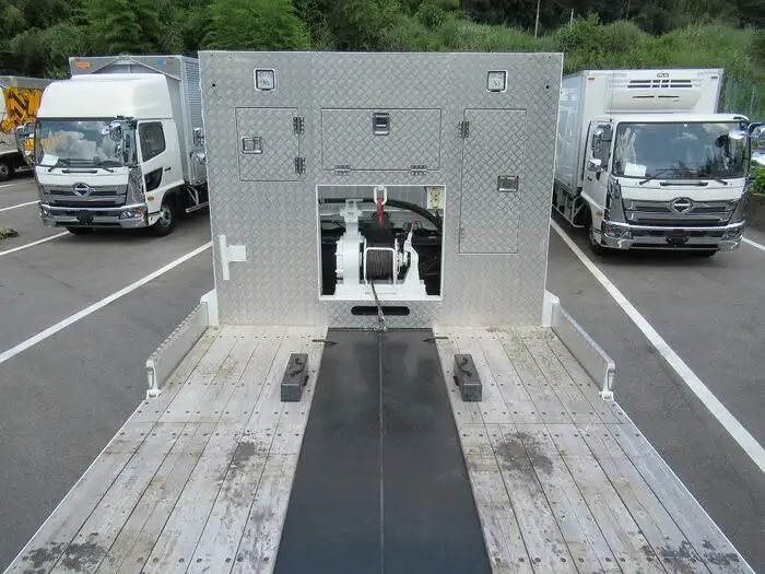 三菱 スーパーグレート 大型 車両重機運搬 ラジコン ウインチの中古トラック画像5